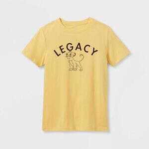 Kids' the Lion King Legacy Short Sleeve Graphic T-Shirt - Yellow S